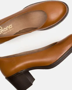 Heeled Shoe LILLE-007 Leather
