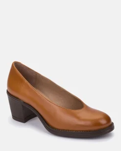 Heeled Shoe LILLE-007 Leather