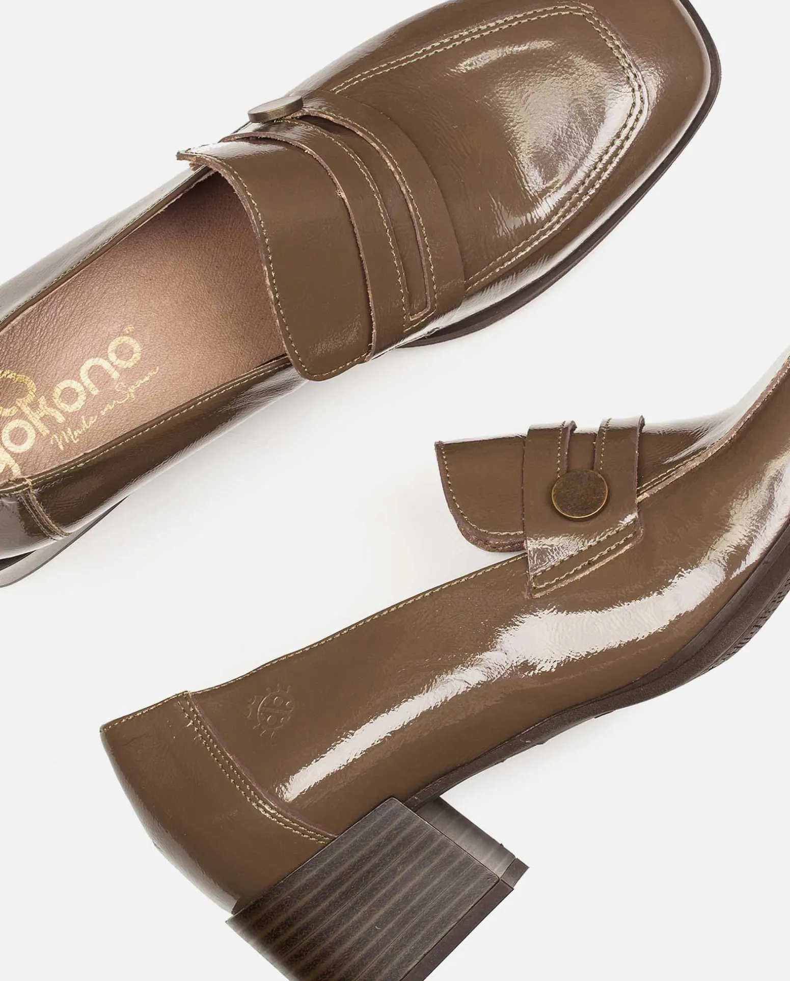 Heeled Shoe NAJAC-001 Brown