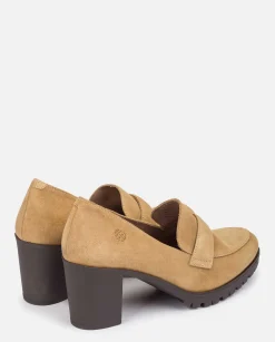 Heeled Shoe PRAGA-013 Green