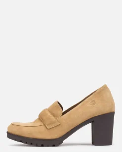 Heeled Shoe PRAGA-013 Green