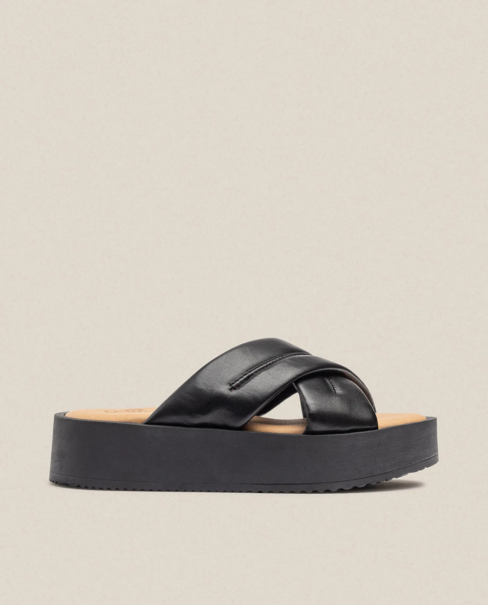 Platform Sandal CARMEN-004 Black