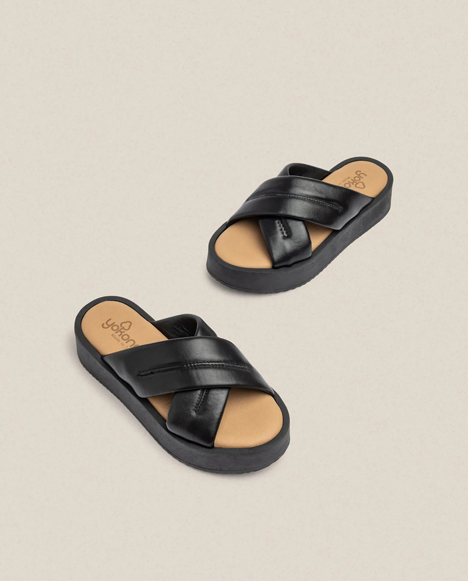 Platform Sandal CARMEN-004 Black