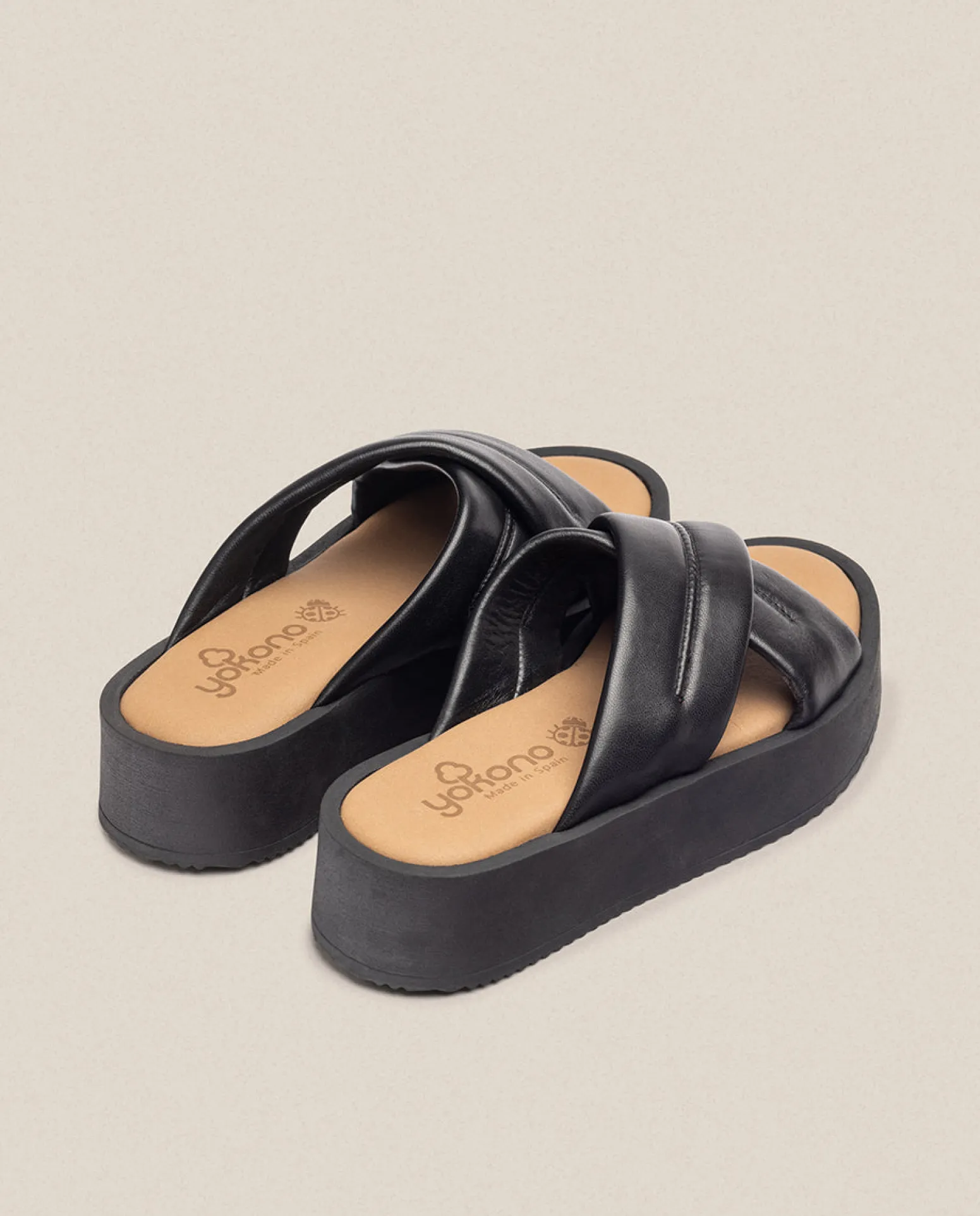 Platform Sandal CARMEN-004 Black