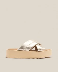 Platform Sandal CARMEN-004 Gold