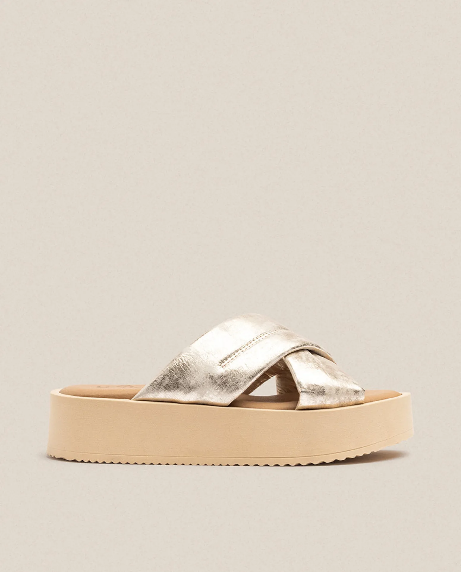 Platform Sandal CARMEN-004 Gold