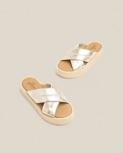 Platform Sandal CARMEN-004 Gold