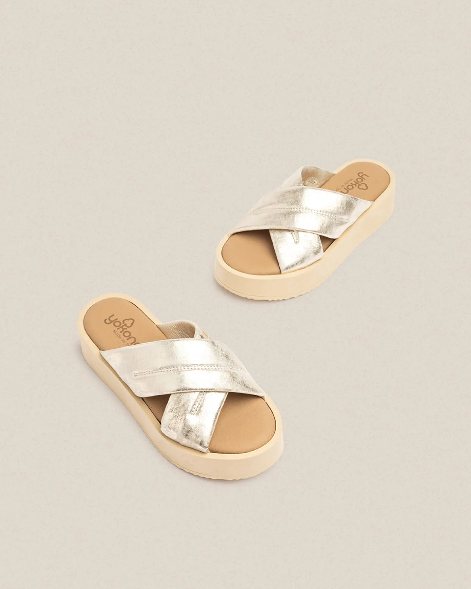Platform Sandal CARMEN-004 Gold