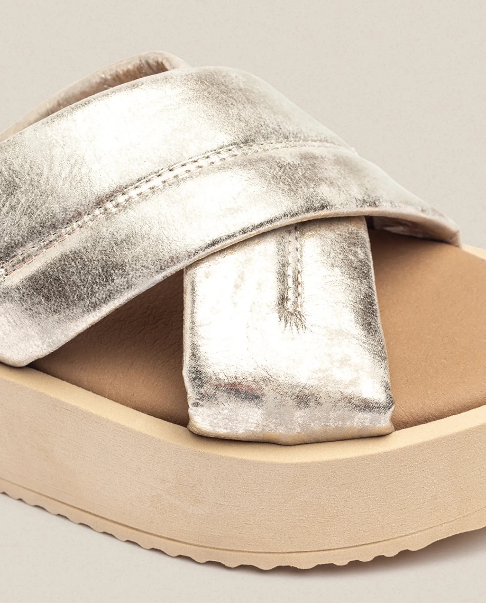 Platform Sandal CARMEN-004 Gold