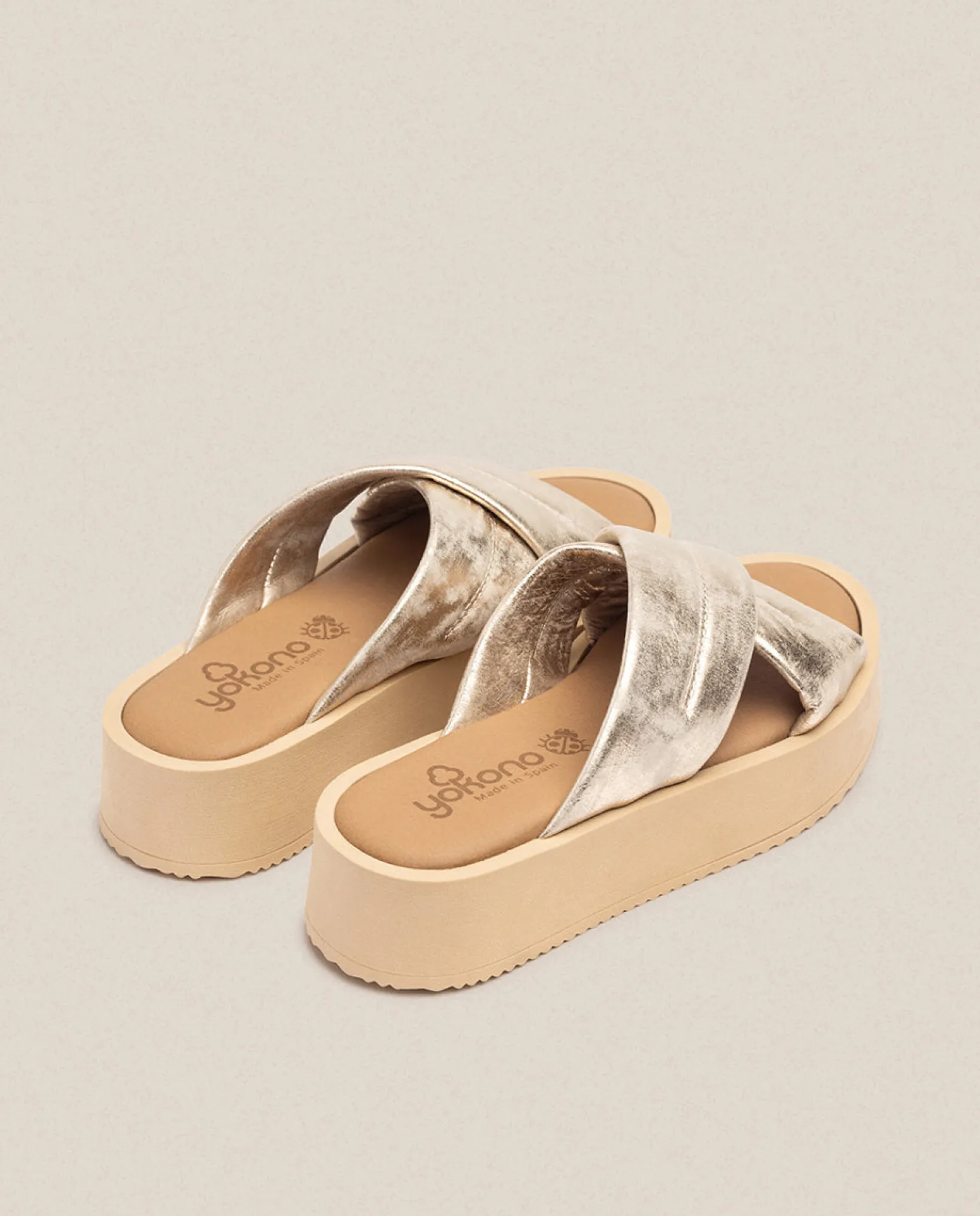Platform Sandal CARMEN-004 Gold