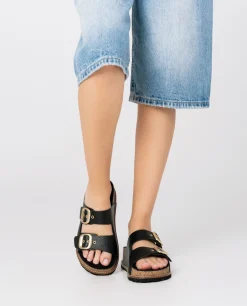 Platform Sandal OCA-013 Black