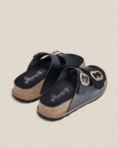 Platform Sandal OCA-013 Black