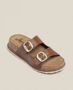 Platform Sandal OCA-013 Brown