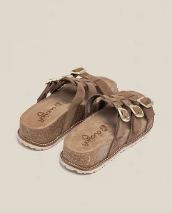 Platform Sandal OCA-004 Brown
