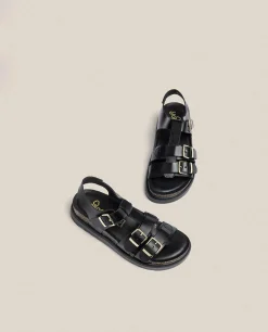 Platform Sandal TUNEZ-114 Black