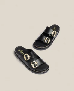 Platform Sandal TUNEZ-130 Black
