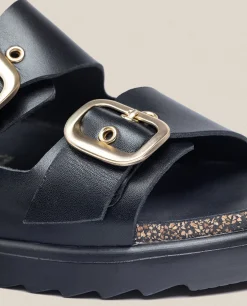 Platform Sandal TUNEZ-130 Black