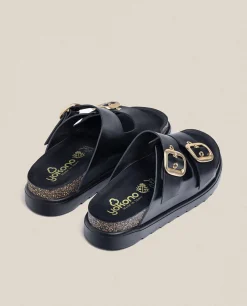 Platform Sandal TUNEZ-130 Black
