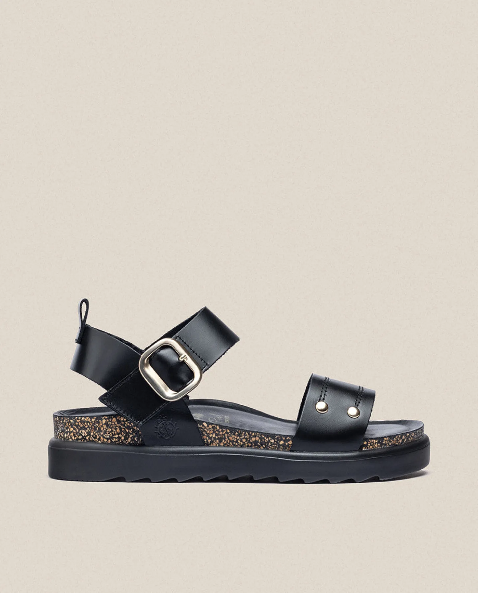 Platform Sandal TUNEZ-128 Black