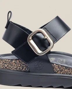 Platform Sandal TUNEZ-128 Black