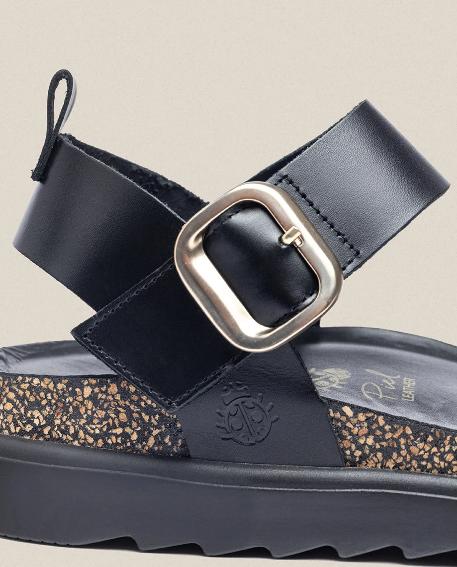 Platform Sandal TUNEZ-128 Black