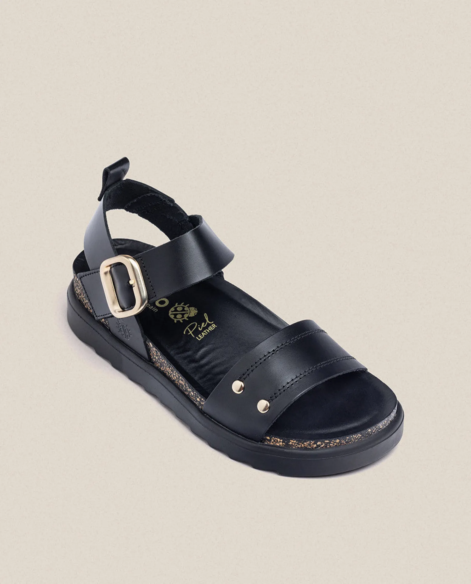 Platform Sandal TUNEZ-128 Black