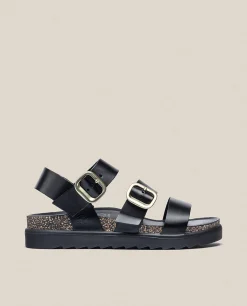 Platform Sandal TUNEZ-127 Black
