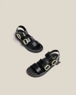 Platform Sandal TUNEZ-127 Black
