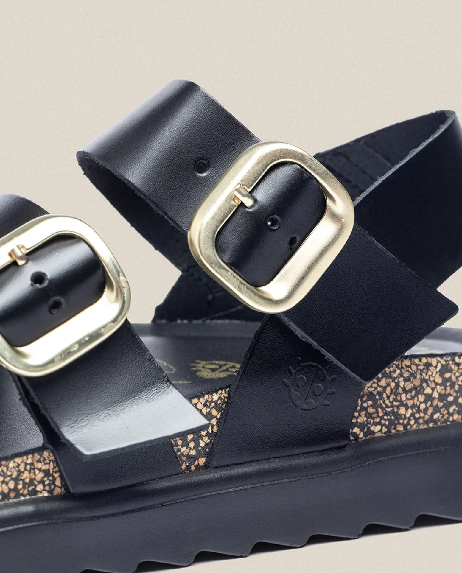 Platform Sandal TUNEZ-127 Black