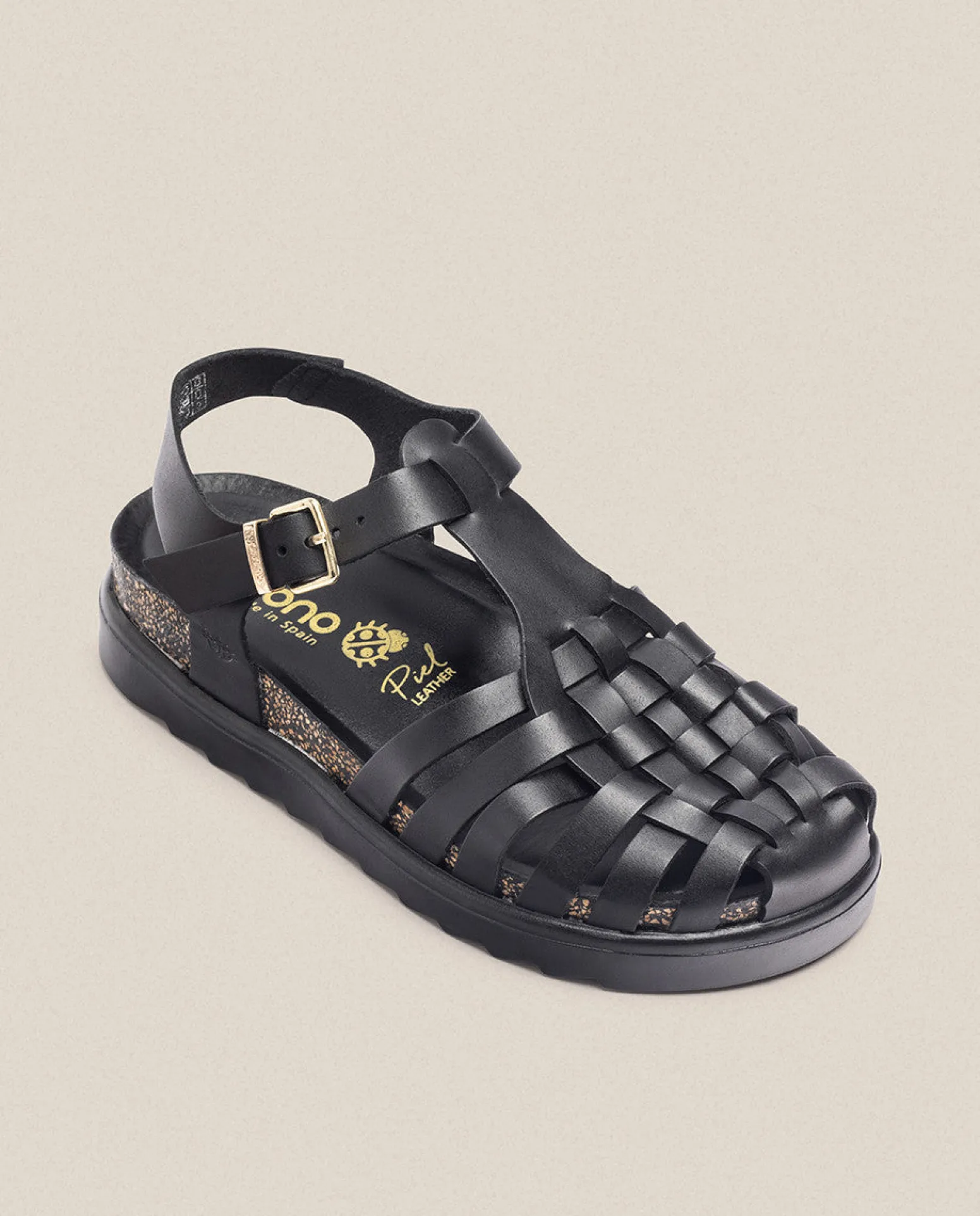 Platform Sandal TUNEZ-017 Black