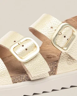 Platform Sandal TUNEZ-127 Golden