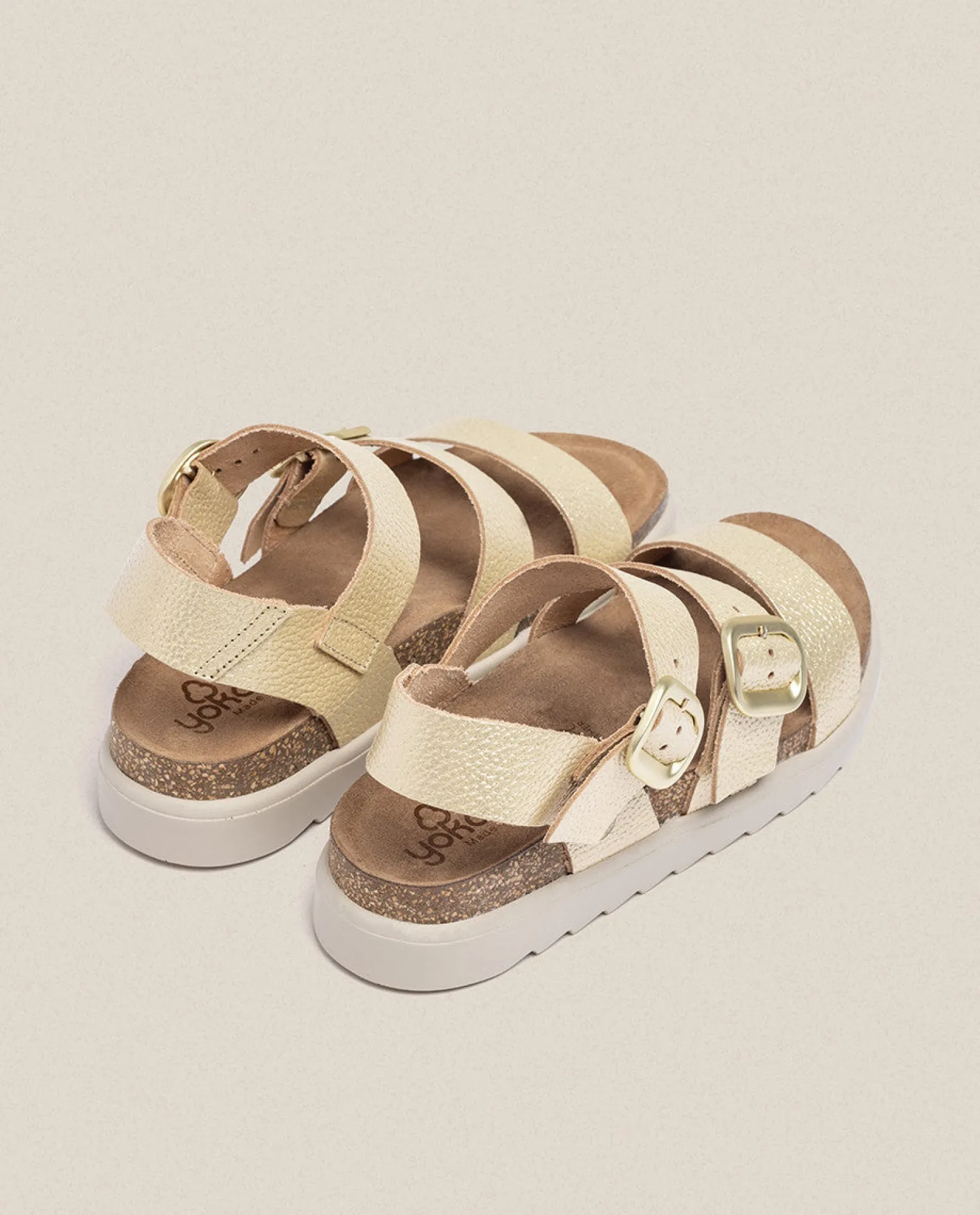 Platform Sandal TUNEZ-127 Golden