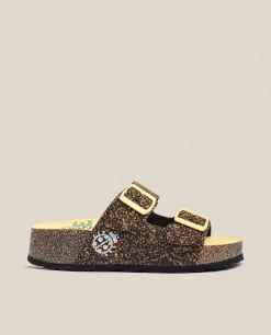 Platform Sandal West 003 Black
