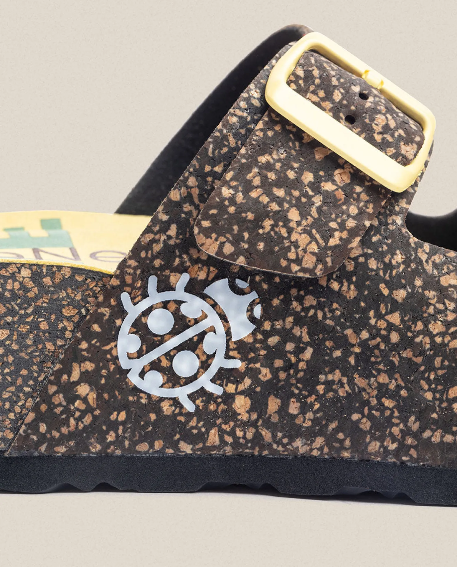 Platform Sandal West 003 Black