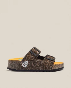 Platform Sandal West 003 Orange