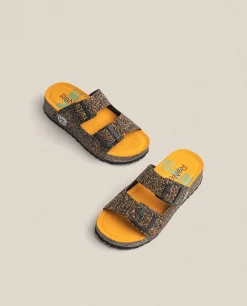Platform Sandal West 003 Orange