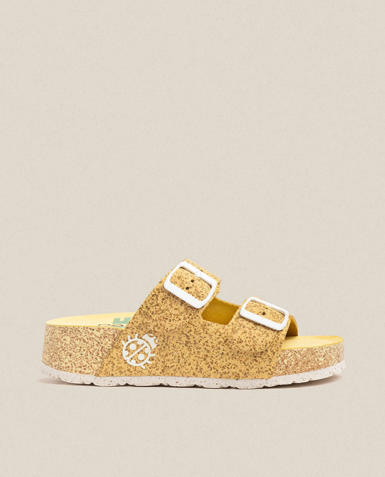 Platform Sandal West 003 Yellow
