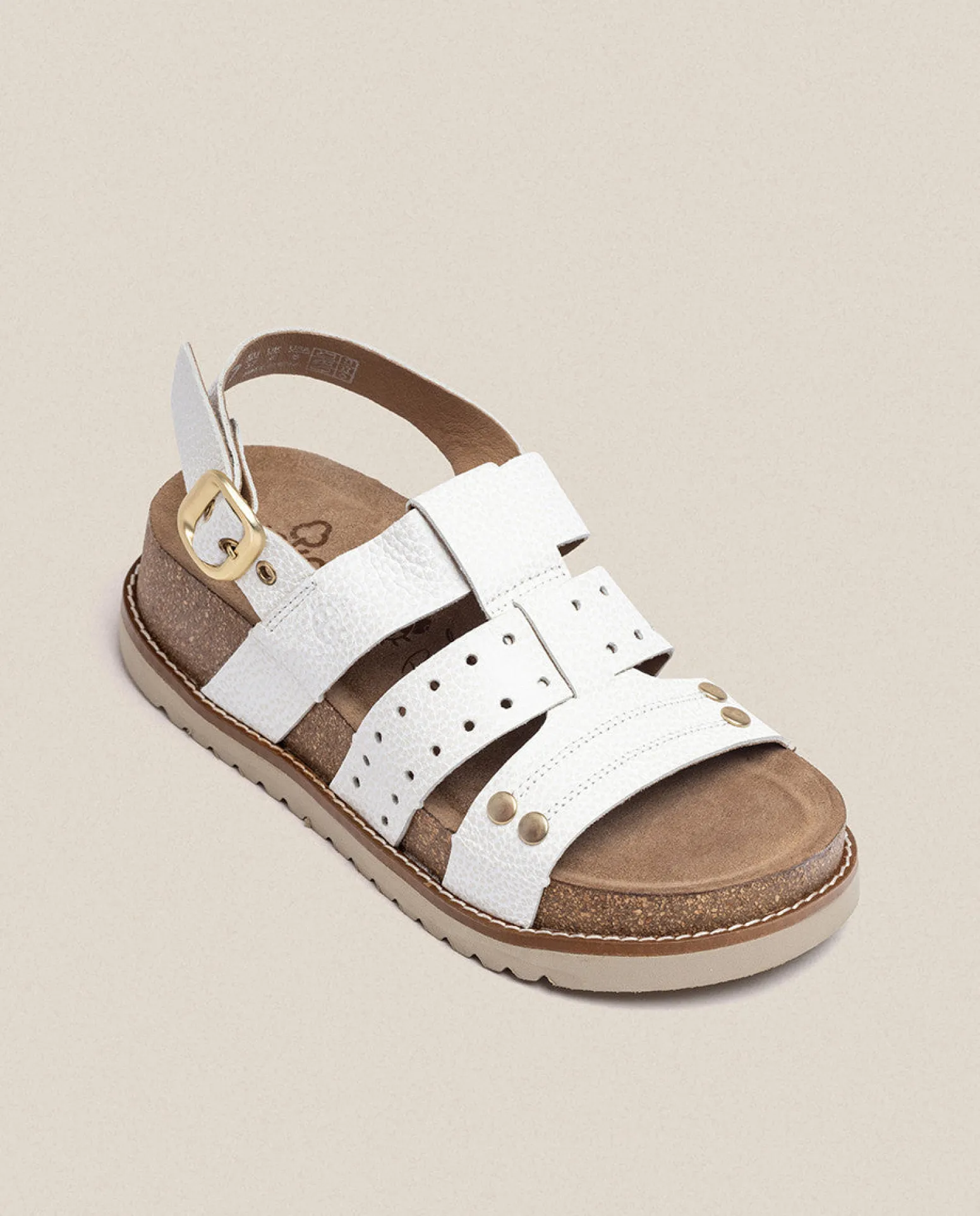 Sandalia De Plataforma Oca 007 Blanco