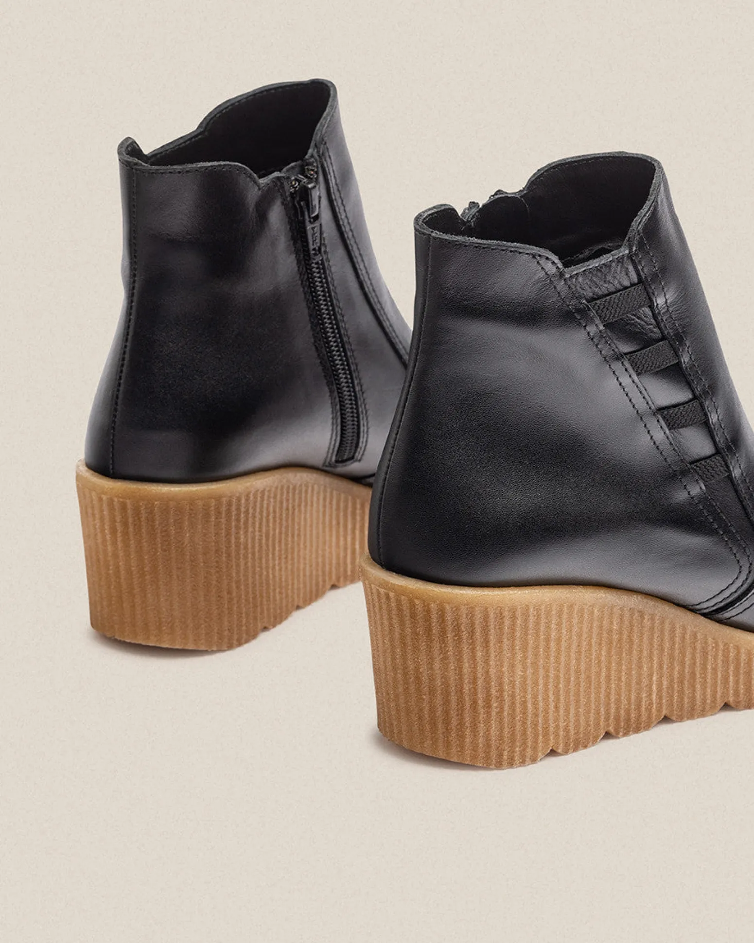 Wedge Ankle Boot MADONA-006 Black