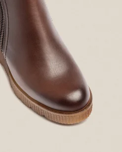 Wedge Ankle Boot MADONA-007 Brown