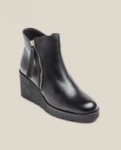 Wedge Ankle Boot MADONA-007 Black