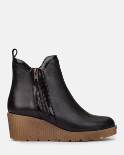 Wedge Booty MADONA-002 Black
