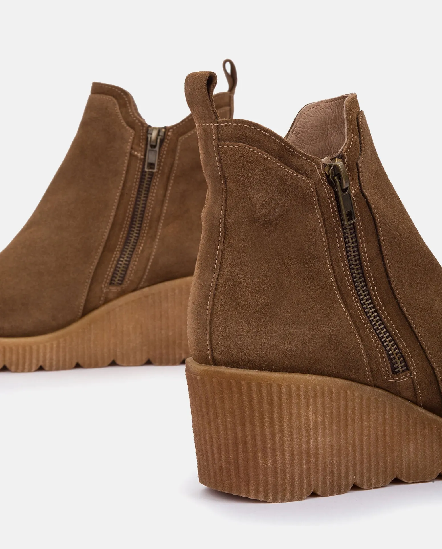 Wedge Booty MADONA-002 Brown