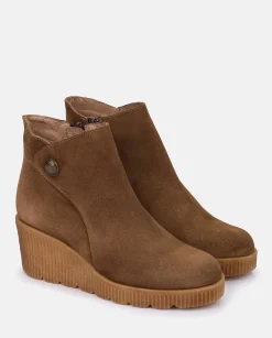 Wedge Booty MADONA-003 Brown