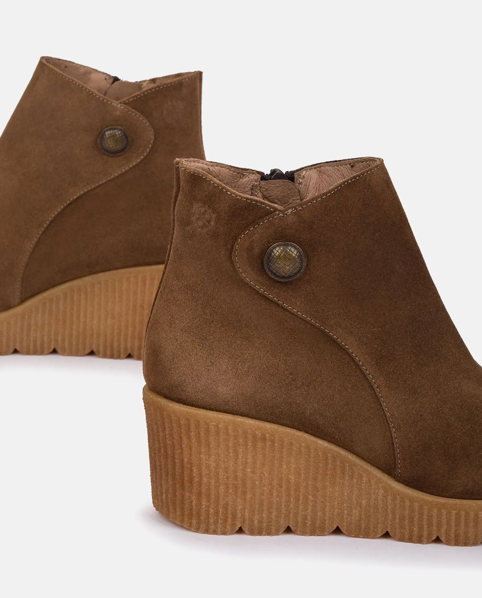Wedge Booty MADONA-003 Brown