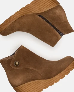 Wedge Booty MADONA-003 Brown