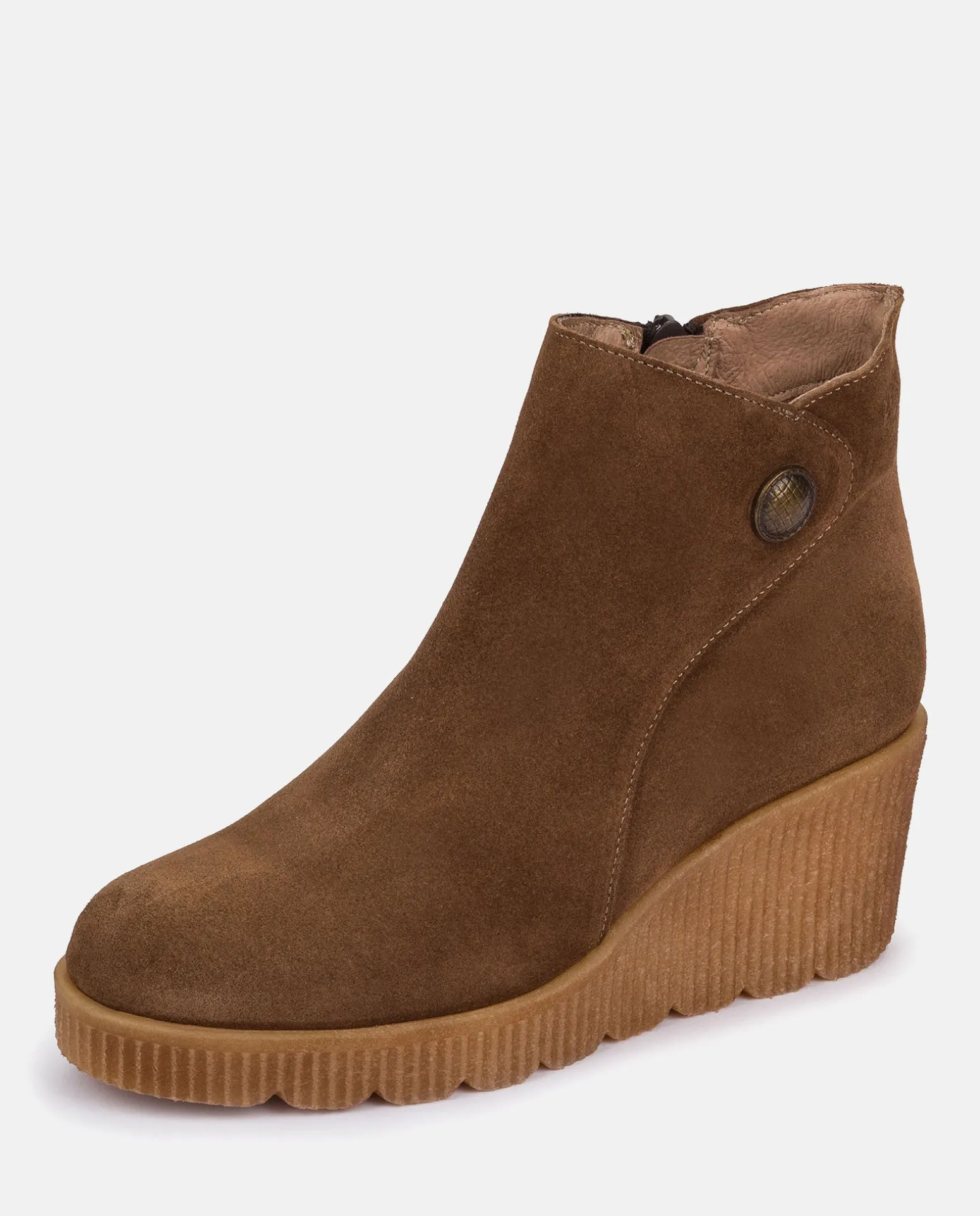 Wedge Booty MADONA-003 Brown