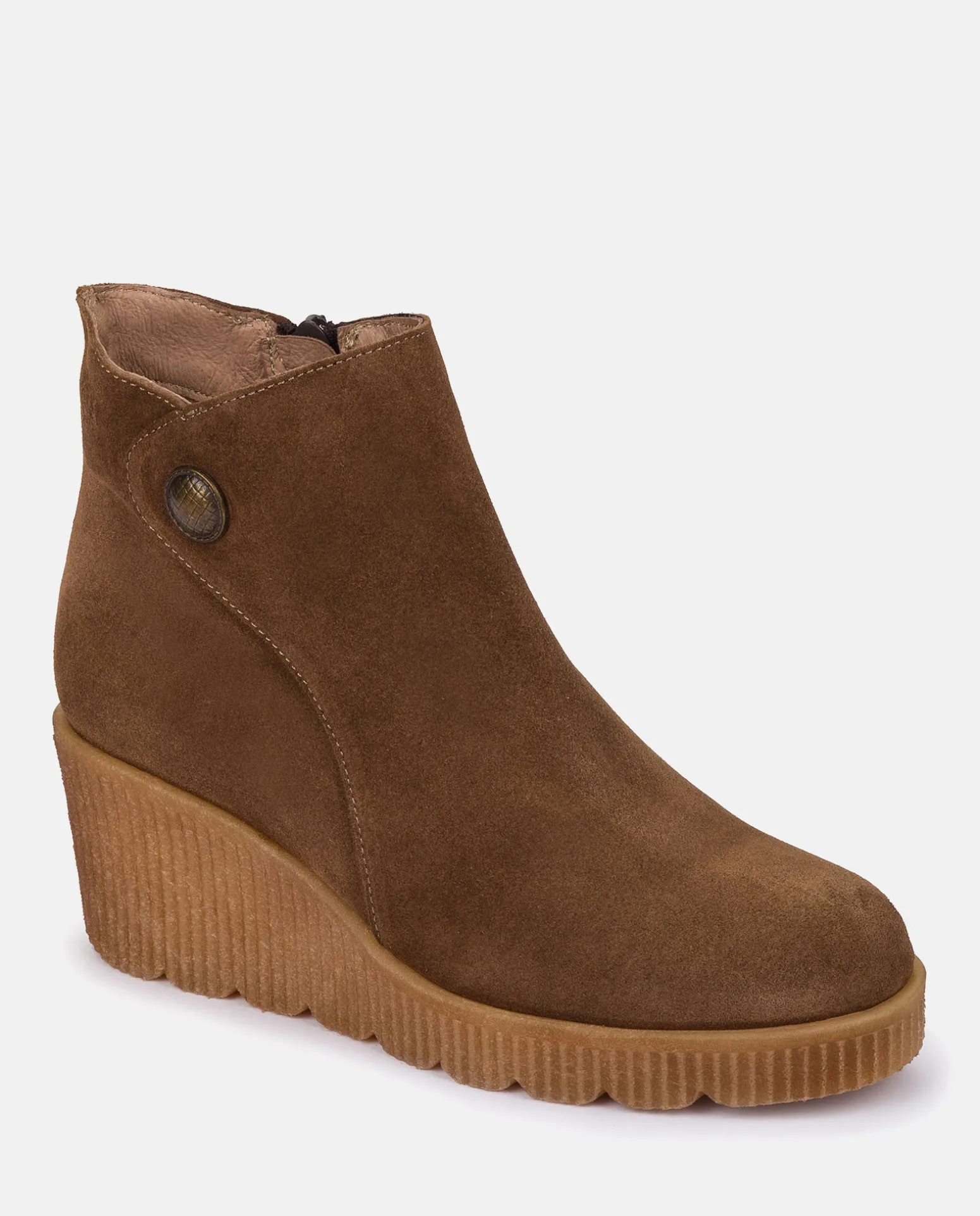 Wedge Booty MADONA-003 Brown