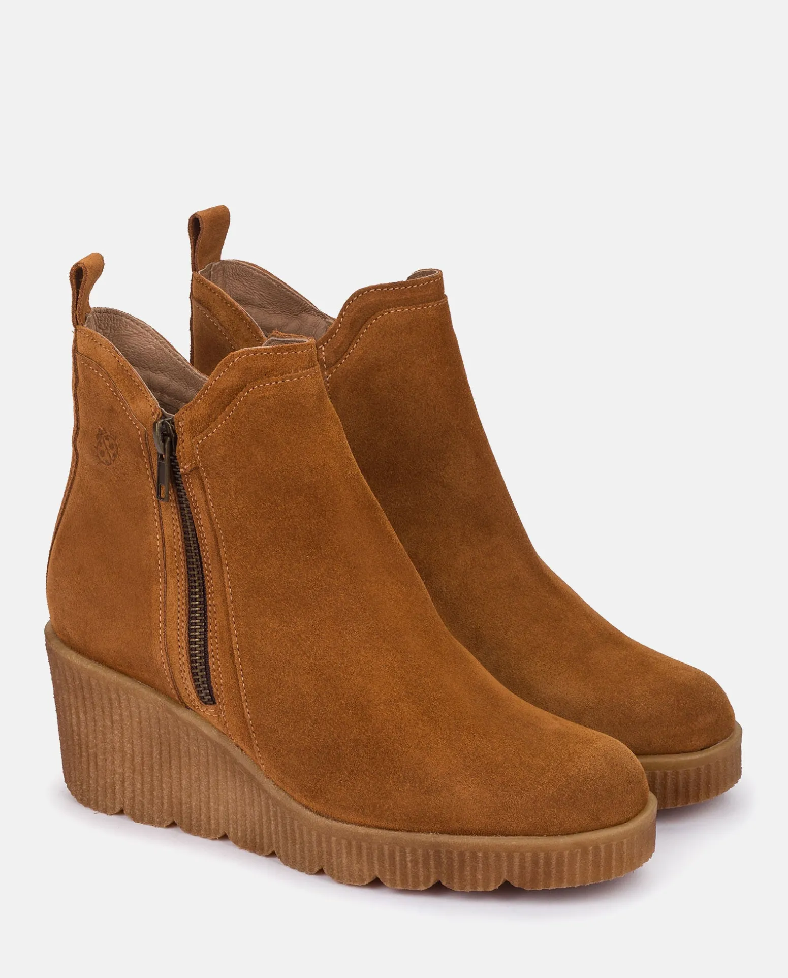 Wedge Booty MADONA-002 Leather