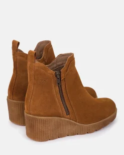 Wedge Booty MADONA-002 Leather